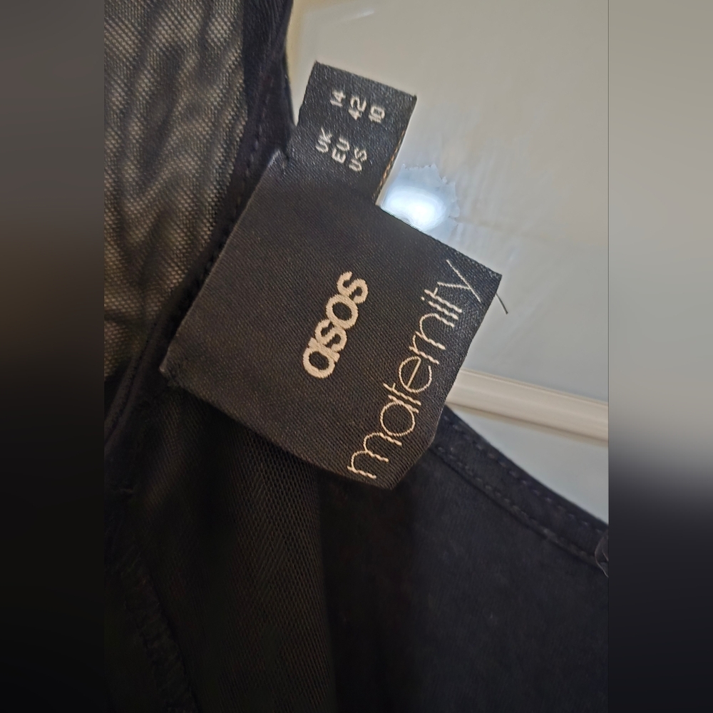 ASOS Maternity Black Jumpsuit